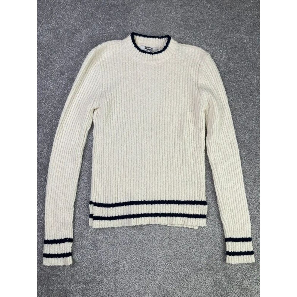 Madewell Bouclé-Knit Crewneck Slim Fit Sweater XXS